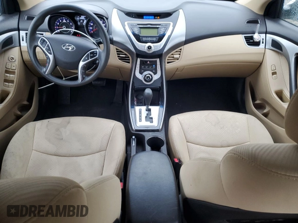 2012 Hyundai Elantra Limited z VIN 5NPDH4AE1CH066866, wystawiony jako Copart lot #51072305 z przebiegiem 133 086 mil mil oraz Szkoda całkowita • Salvage title. Historia ofert i sprzedaży dostępna na DreamBid. Obrazek 8.