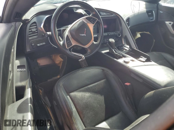 2014 Chevrolet Corvette 3LT with VIN 1G1YF2D7XE5105412, listed as a Copart auction lot 76275714 with Not provided miles and Non repairable. Bid and sale history available at DreamBid. Image 8.