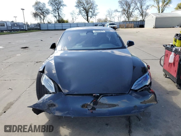 2023 Tesla Model S Plaid with VIN 5YJSA1E6XPF529847, listed as a Copart auction lot 48903675 with Not provided miles and Salvage title. Bid and sale history available at DreamBid. Image 5.