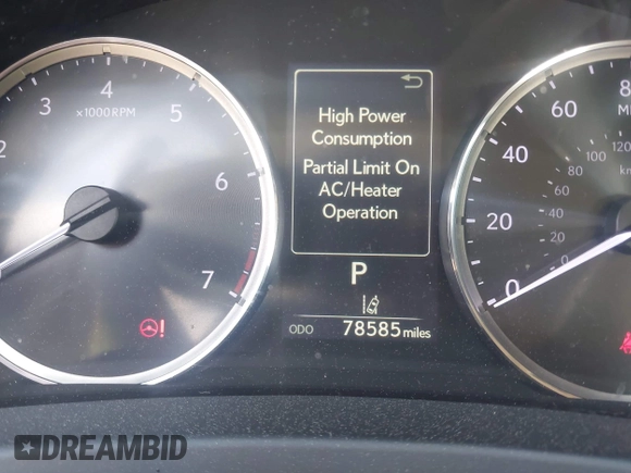 2017 Lexus IS 300 with VIN JTHCM1D28H5020352, listed as a IAAI auction lot 42230309 with 78,585 mi miles and . Bid and sale history available at DreamBid. Image 7.