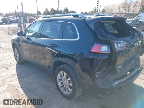2019 Jeep Cherokee Latitude with VIN 1C4PJLCB9KD358980, listed as a IAAI auction lot 41749549 with 92,712 mi miles. Bid and sale history available at carsss.com. Image 14.