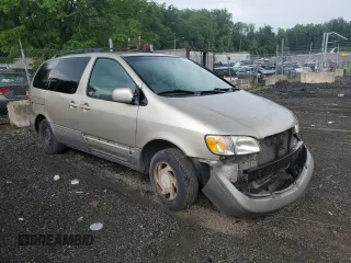 2003 Toyota Sienna LE with VIN 4T3ZF13C33U540296, listed as a Copart auction lot 62643745 with 143,727 mi miles and Salvage title. Bid and sale history available at DreamBid. Image 5.