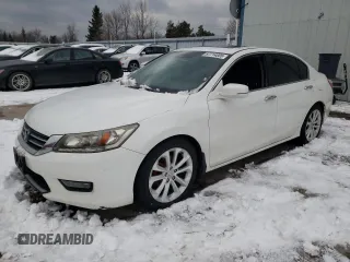 2014 Honda Accord Touring z VIN 1HGCR2F97EA806540, wystawiony jako Copart lot #87714805 z przebiegiem 258 094 mil mil oraz Czysty tytuł • Clean title. Historia ofert i sprzedaży dostępna na DreamBid. Obrazek 1.