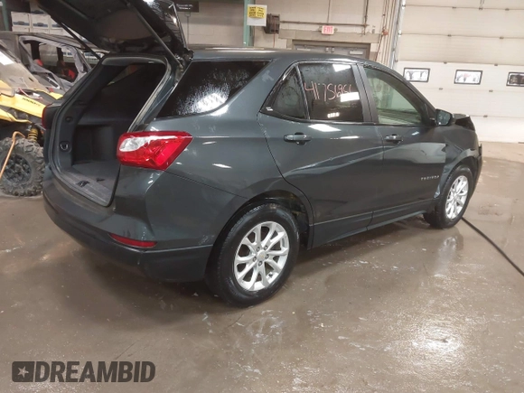 2020 Chevrolet Equinox LS z VIN 2GNAXSEV1L6273872, wystawiony jako IAAI lot #41756956 z przebiegiem 103 024 mil mil oraz . Historia ofert i sprzedaży dostępna na DreamBid. Obrazek 4.
