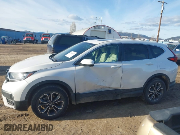 2020 Honda CR-V EX with VIN 5J6RW2H58LA013525, listed as a IAAI auction lot 41713145 with 22,201 mi miles. Bid and sale history available at carsss.com. Image 14.