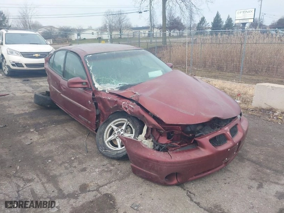 2003 Pontiac Grand Prix SE with VIN 1G2WK52J83F178588, listed as a IAAI auction lot 41179877 with 122,789 mi miles. Bid and sale history available at carsss.com. Image 6.