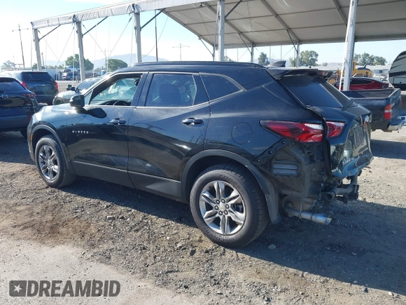 2020 Chevrolet Blazer LT with VIN 3GNKBJRS4LS545944, listed as a IAAI auction lot 42670500 with 75,844 mi miles and . Bid and sale history available at DreamBid. Image 3.