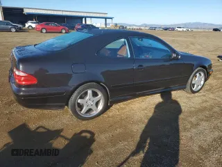 2002 Mercedes-Benz CLK 320/430 with VIN WDBLJ70G02T100860, listed as a Copart auction lot 81083964 with 88,875 mi miles and Salvage Title. Bid and sale history available at DreamBid. Image 3.