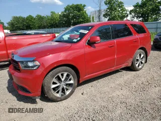 2014 Dodge Durango R/T with VIN 1C4SDJCT7EC378167, listed as a Copart auction lot 62025655 with 90,848 mi miles and Salvage title. Bid and sale history available at DreamBid. Image 1.