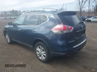2014 Nissan Rogue S with VIN 5N1AT2MV0EC847549, listed as a IAAI auction lot 41877925 with 172,750 mi miles. Bid and sale history available at carsss.com. Image 3.
