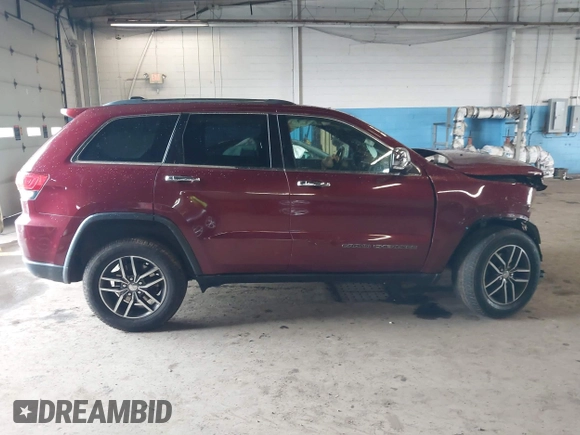 2018 Jeep Grand Cherokee Limited with VIN 1C4RJFBGXJC450224, listed as a IAAI auction lot 42226468 with 65,008 mi miles and . Bid and sale history available at DreamBid. Image 13.