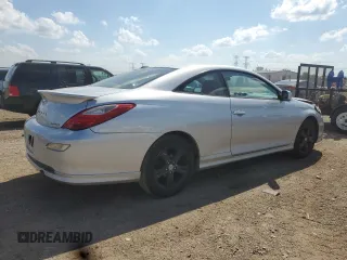 2007 Toyota Solara SE with VIN 4T1CE30P07U757475, listed as a Copart auction lot 62348565 with 124,042 mi miles and Salvage title. Bid and sale history available at DreamBid. Image 3.