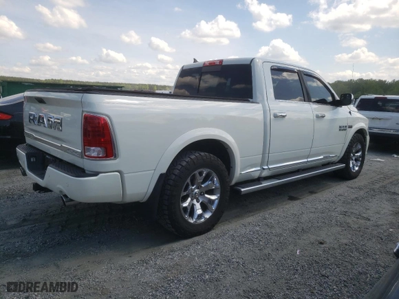2016 Ram 1500 Longhorn with VIN 1C6RR7WT0GS301980, listed as a Copart auction lot 54537805 with 116,518 mi miles and Salvage Title. Bid and sale history available at carsss.com. Image 3.