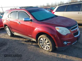 2010 Chevrolet Equinox LTZ with VIN 2CNFLGEW3A6302538, listed as a IAAI auction lot 41715039 with 235,478 mi miles and . Bid and sale history available at DreamBid. Image 1.