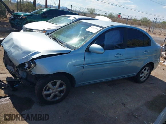 2008 Hyundai Accent GLS with VIN KMHCN46C28U230274, listed as a IAAI auction lot 42427490 with 150,436 mi miles and . Bid and sale history available at DreamBid. Image 14.