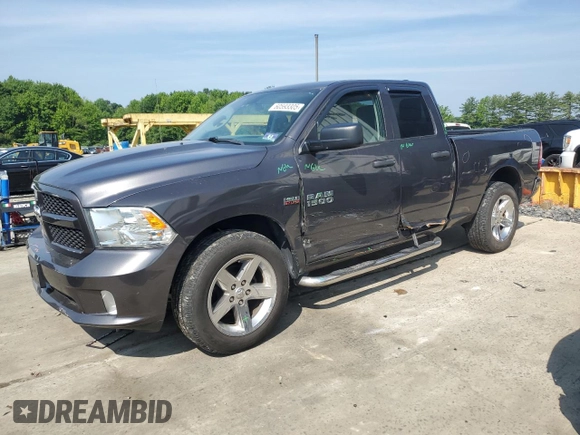 2017 Ram 1500 Tradesman with VIN 1C6RR7FT5HS612757, listed as a Copart auction lot 60593305 with 71,565 mi miles and Salvage title. Bid and sale history available at DreamBid. Image 1.