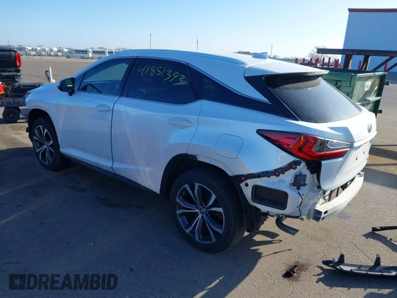 2019 Lexus RX 350 z VIN 2T2BZMCA2KC174814, wystawiony jako IAAI lot #41851393 z przebiegiem 50 828 mil mil oraz . Historia ofert i sprzedaży dostępna na DreamBid. Obrazek 3.