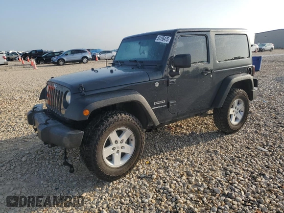 2017 Jeep Wrangler Sport with VIN 1C4AJWAG1HL512814, listed as a Copart auction lot 54195475 with 71,965 mi miles and Clean title. Bid and sale history available at DreamBid. Image 1.