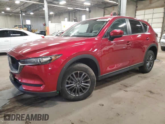 2021 Mazda CX-5 Touring with VIN JM3KFBCM6M0480821, listed as a Copart auction lot 50368515 with 32,682 mi miles and Salvage Title. Bid and sale history available at carsss.com. Image 1.