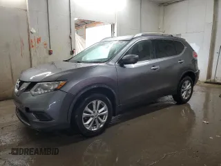 2016 Nissan Rogue S with VIN KNMAT2MT9GP598487, listed as a Copart auction lot 54503715 with 97,051 mi miles and Salvage Title. Bid and sale history available at carsss.com. Image 1.