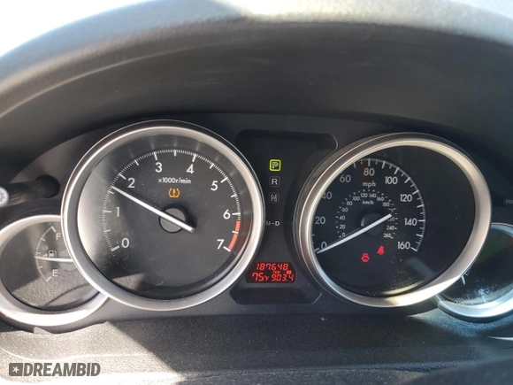 2012 Mazda Mazda6 i Touring with VIN 1YVHZ8DH5C5M16117, listed as a Copart auction lot 49387015 with 187,648 mi miles and Salvage Title. Bid and sale history available at carsss.com. Image 9.