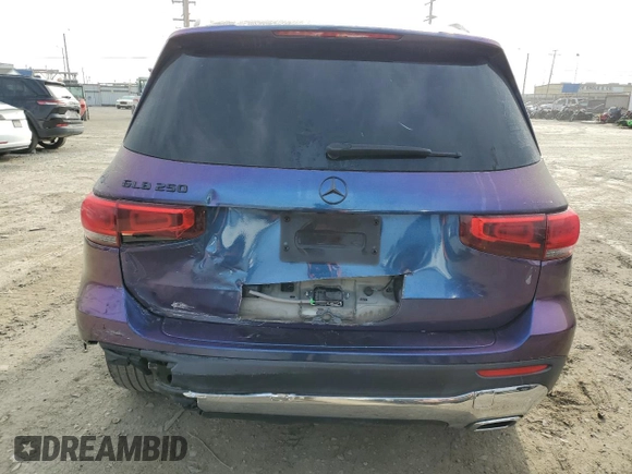 2020 Mercedes-Benz GLB 250 z VIN W1N4M4GB0LW058107, wystawiony jako Copart lot #49483925 z przebiegiem 79 477 mil mil oraz Tytuł czysty. Historia ofert i sprzedaży dostępna na DreamBid. Obrazek 6.