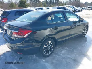 2014 Honda Civic Sedan EX with VIN 2HGFB2F80EH549151, listed as a IAAI auction lot 41651689 with 131,979 mi miles. Bid and sale history available at carsss.com. Image 4.