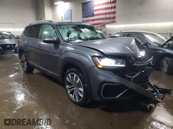 2021 Volkswagen Atlas SEL R-Line с VIN 1V2SR2CA0MC536612, выставлен на аукционе Copart как лот 44767555 с пробегом 48 869 миль миль и Списание • Salvage title. История ставок и продаж доступна на DreamBid. Изображение 4.