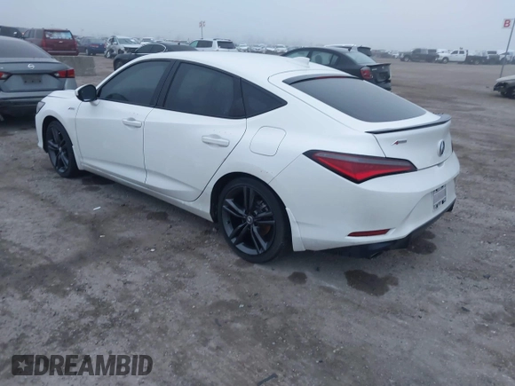 2024 Acura Integra w/A-Spec Package with VIN 19UDE4H38RA003889, listed as a IAAI auction lot 41498642 with 28,042 mi miles and . Bid and sale history available at DreamBid. Image 3.