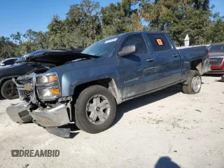 2014 Chevrolet Silverado 1500 LT with VIN 3GCPCREH8EG173292, listed as a Copart auction lot 81245494 with 180,721 mi miles and Salvage Title. Bid and sale history available at DreamBid. Image 1.