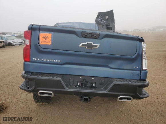 2024 Chevrolet Silverado 1500 LT Trail Boss with VIN 3GCUDFE84RG247795, listed as a Copart auction lot 86405154 with 0 mi miles and Salvage Title. Bid and sale history available at carsss.com. Image 6.