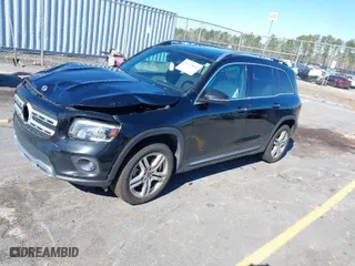 2020 Mercedes-Benz GLB with VIN W1N4M4HB8LW040906, listed as a IAAI auction lot 41627809 with 80,667 mi miles. Bid and sale history available at carsss.com. Image 2.
