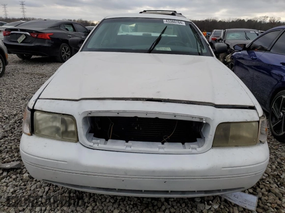 2001 Ford Crown Victoria Police Interceptor z VIN 2FAFP71W01X165220, wystawiony jako Copart lot #43380784 z przebiegiem 155 877 mil mil oraz Szkody całkowita. Historia ofert i sprzedaży dostępna na DreamBid. Obrazek 5.