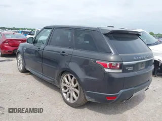 2014 Land Rover Range Rover Sport Supercharged with VIN SALWR2TF7EA367063, listed as a IAAI auction lot 42137748 with 137,473 mi miles. Bid and sale history available at carsss.com. Image 3.