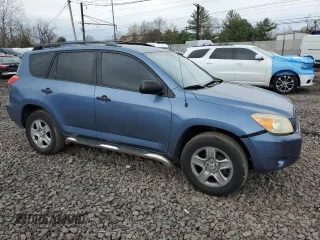 2008 Toyota RAV4 with VIN JTMBD33VX85210951, listed as a Copart auction lot 52255055 with 56,265 mi miles and Salvage Title. Bid and sale history available at carsss.com. Image 4.