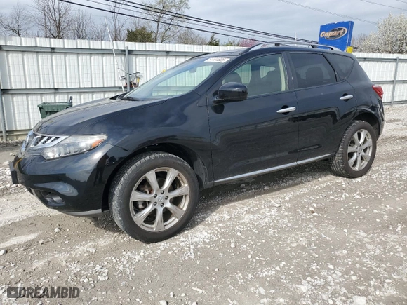 2014 Nissan Murano SL with VIN JN8AZ1MW3EW532642, listed as a Copart auction lot 51104805 with 94,349 mi miles and Salvage Title. Bid and sale history available at carsss.com. Image 1.