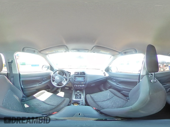 2020 Mitsubishi Outlander ES with VIN JA4AP3AU1LU011034, listed as a Copart auction lot 58606965 with 92,423 mi miles and Salvage title. Bid and sale history available at DreamBid. Image 15.