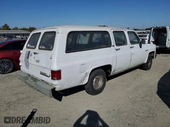 1990 Chevrolet Suburban with VIN 1GNER16K4LF170705, listed as a Copart auction lot 75886154 with 223,077 mi miles and Clean Title. Bid and sale history available at carsss.com. Image 3.