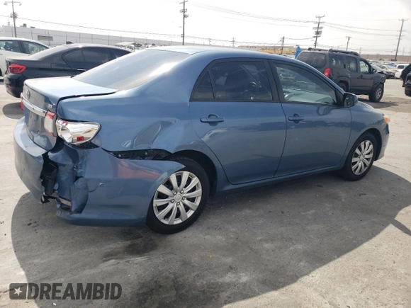 2012 Toyota Corolla L with VIN 5YFBU4EE4CP065890, listed as a Copart auction lot 52754675 with 127,668 mi miles and Salvage Title. Bid and sale history available at carsss.com. Image 3.