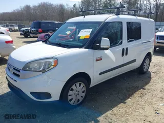 2016 Ram ProMaster City Cargo Van Tradesman SLT with VIN ZFBERFBT6G6C65007, listed as a IAAI auction lot 41750964 with 98,117 mi miles. Bid and sale history available at carsss.com. Image 17.