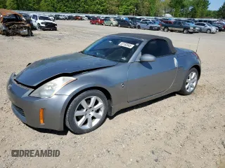 2004 Nissan 350Z Touring with VIN JN1AZ36A44M251374, listed as a Copart auction lot 53182045 with 100,255 mi miles and Salvage Title. Bid and sale history available at DreamBid. Image 1.