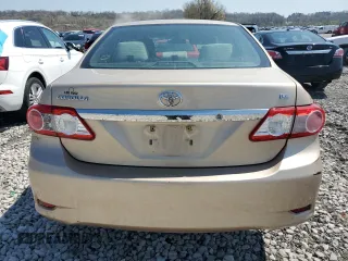 2011 Toyota Corolla L with VIN 2T1BU4EE3BC727361, listed as a Copart auction lot 51209895 with 172,021 mi miles and Salvage Title. Bid and sale history available at carsss.com. Image 6.