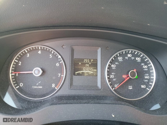 2013 Volkswagen Jetta Sedan SE with VIN 3VWDX7AJ4DM221565, listed as a Copart auction lot 89403235 with 164,045 mi miles and Salvage Title. Bid and sale history available at carsss.com. Image 9.