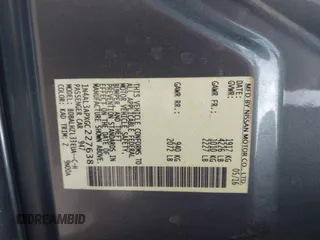 2016 Nissan Altima SR with VIN 1N4AL3APXGC227638, listed as a IAAI auction lot 42079982 with 167,303 mi miles and . Bid and sale history available at carsss.com. Image 9.