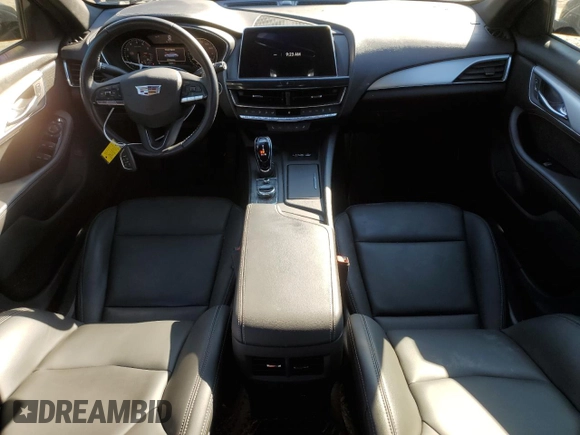 2023 Cadillac CT5 Luxury with VIN 1G6DM5RK2P0131287, listed as a Copart auction lot 46291115 with 12,634 mi miles and Salvage title. Bid and sale history available at DreamBid. Image 8.