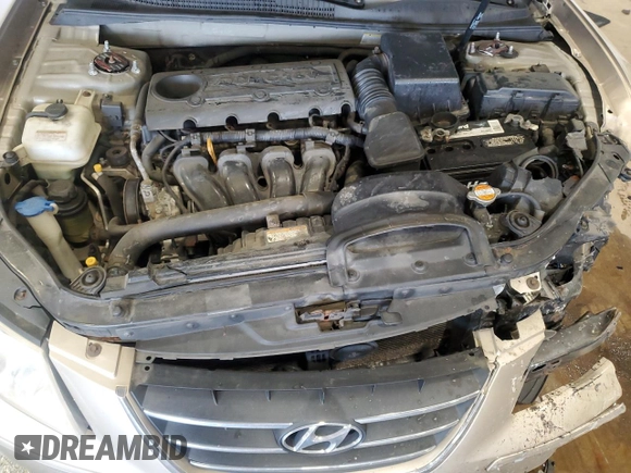 2009 Hyundai Sonata GLS с VIN 5NPET46CX9H572229, выставлен на аукционе Copart как лот 57814105 с пробегом 193 082 миль миль и Списание • Salvage title. История ставок и продаж доступна на DreamBid. Изображение 11.