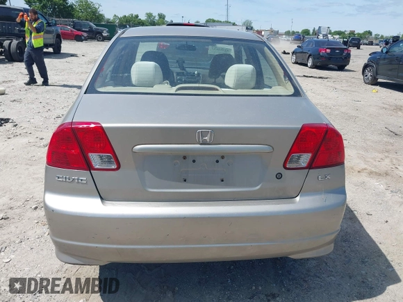 2004 Honda Civic LX z VIN 2HGES16524H640304, wystawiony jako IAAI lot #42307631 z przebiegiem 147 445 mil mil oraz . Historia ofert i sprzedaży dostępna na DreamBid. Obrazek 16.
