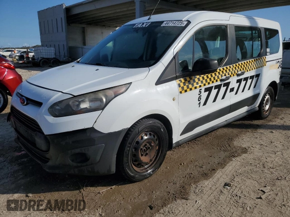 2014 Ford Transit Connect XL with VIN NM0GE9E79E1150472, listed as a Copart auction lot 44714725 with 276,300 mi miles and Clean title. Bid and sale history available at DreamBid. Image 1.