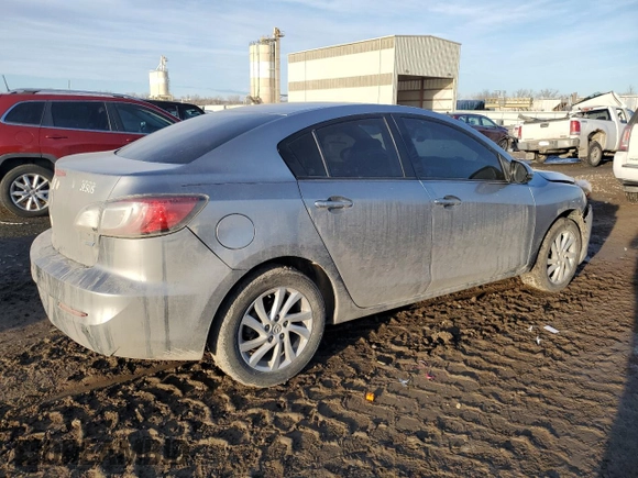 2012 Mazda 3 i Touring with VIN JM1BL1V79C1553935, listed as a Copart auction lot 46500285 with 195,337 mi miles and Salvage Title. Bid and sale history available at DreamBid. Image 3.