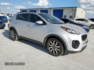 2019 Kia Sportage EX with VIN KNDPN3AC9K7590056, listed as a Copart auction lot 62446895 with 72,011 mi miles and Salvage title. Bid and sale history available at DreamBid. Image 4.
